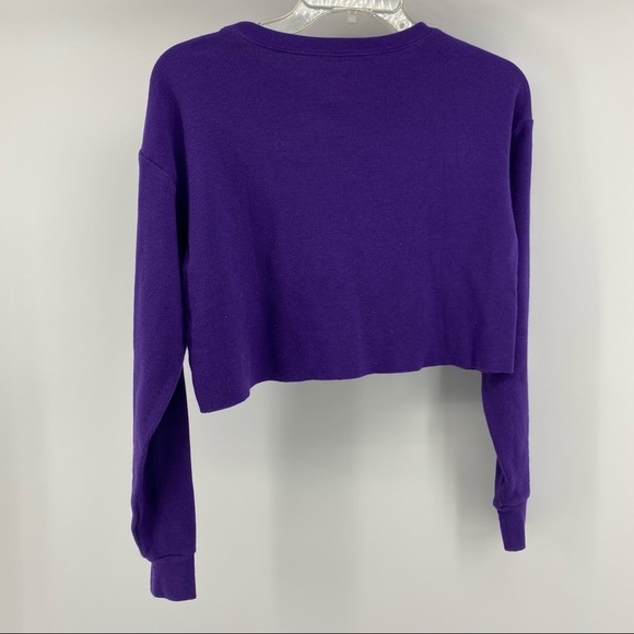 Pink Floyd Small Purple Crop Thermal - Picture 3 of 8